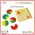 Montessori Educational Toys Circle Fraction Geo Board